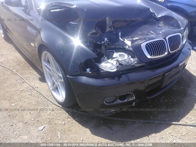 WBSBL93461JR11635 - 2001 BMW M3 CI BLACK photo 6