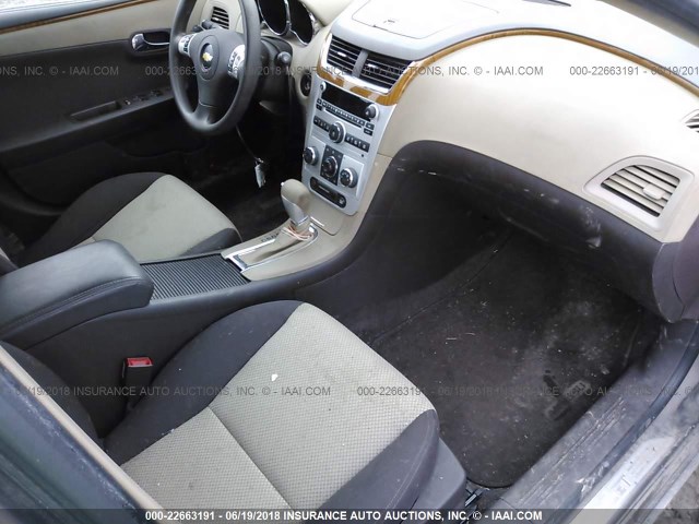 1G1ZC5EB4AF138511 - 2010 CHEVROLET MALIBU 1LT Pewter photo 5
