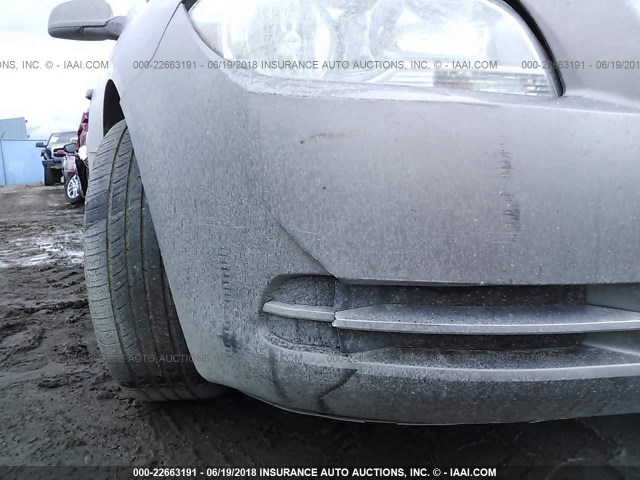 1G1ZC5EB4AF138511 - 2010 CHEVROLET MALIBU 1LT Pewter photo 6