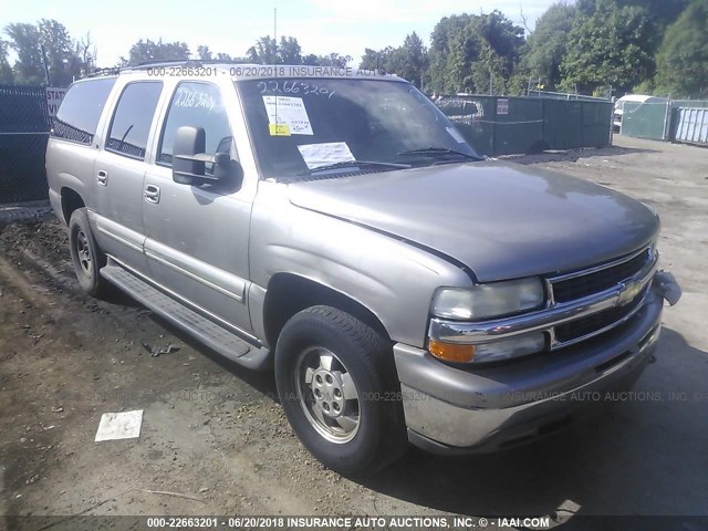 3GNFK16Z92G333836 - 2002 CHEVROLET SUBURBAN K1500 GOLD photo 1