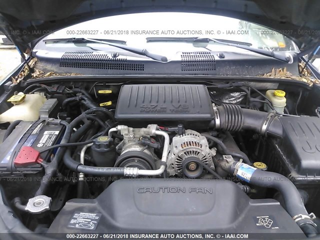 1J4GW48N54C121724 - 2004 JEEP GRAND CHEROKEE LAREDO/COLUMBIA/FREEDOM 蓝色 照片 10