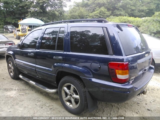 1J4GW48N54C121724 - 2004 JEEP GRAND CHEROKEE LAREDO/COLUMBIA/FREEDOM 蓝色 照片 3