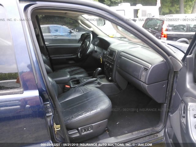 1J4GW48N54C121724 - 2004 JEEP GRAND CHEROKEE LAREDO/COLUMBIA/FREEDOM 蓝色 照片 5