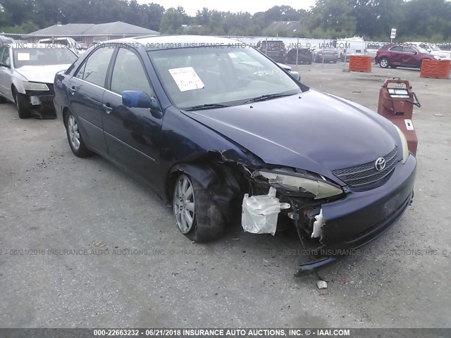 4T1BE30K13U662062 - 2003 TOYOTA CAMRY LE/XLE/SE 蓝色 照片 1