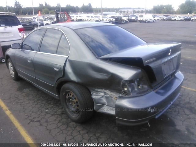 4A3AA46G12E016806 - 2002 MITSUBISHI GALANT ES/LS GRAY photo 3