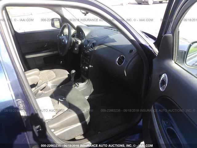 3GNBAADB0AS568127 - 2010 CHEVROLET HHR LS BLUE photo 5