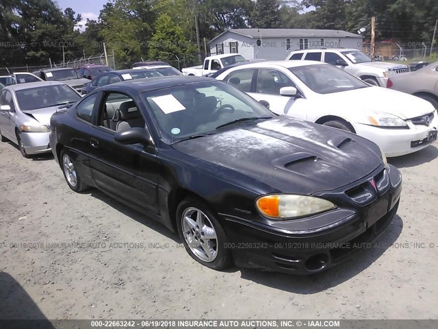 1G2NW12EX3C304365 - 2003 PONTIAC GRAND AM GT BLACK photo 1