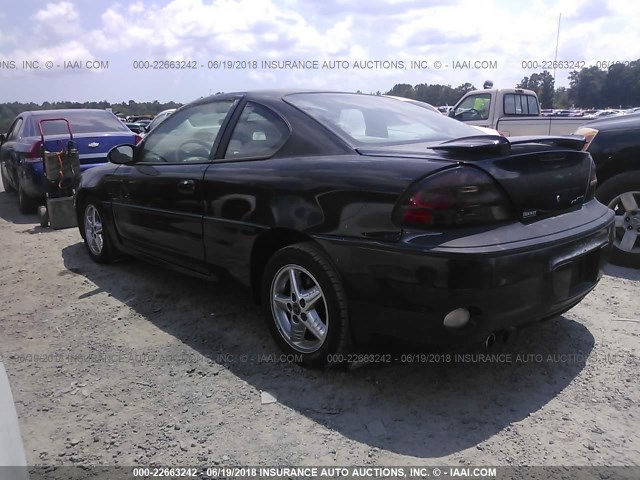 1G2NW12EX3C304365 - 2003 PONTIAC GRAND AM GT BLACK photo 3