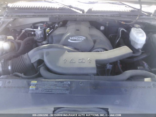 1GYEK63N55R246629 - 2005 CADILLAC ESCALADE LUXURY Gümüş foto 10