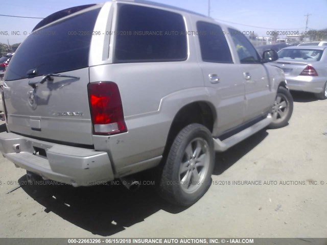 1GYEK63N55R246629 - 2005 CADILLAC ESCALADE LUXURY Gümüş foto 4