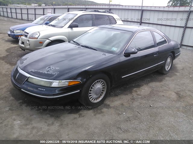 1LNLM91V8SY661615 - 1995 LINCOLN MARK VIII LSC BLACK photo 2