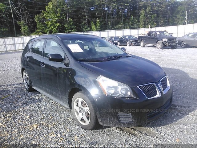 5Y2SP67819Z414948 - 2009 PONTIAC VIBE BLACK photo 1