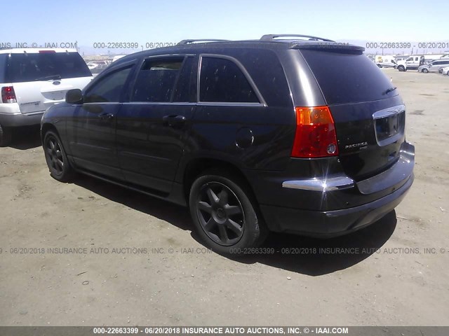 2A8GM78456R885726 - 2006 CHRYSLER PACIFICA LIMITED BLACK photo 3