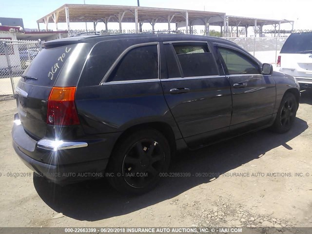 2A8GM78456R885726 - 2006 CHRYSLER PACIFICA LIMITED BLACK photo 4