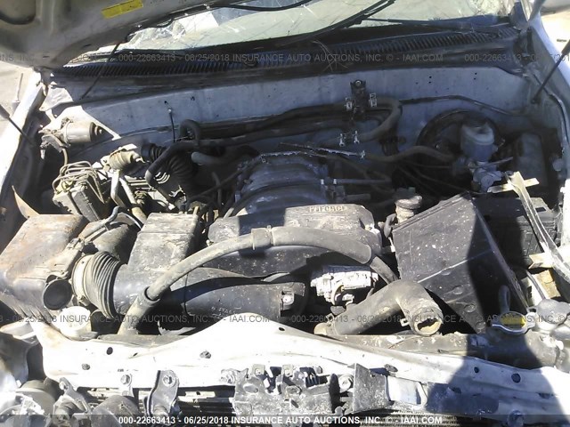 5TDBT48A92S093976 - 2002 TOYOTA SEQUOIA LIMITED SILVER photo 10