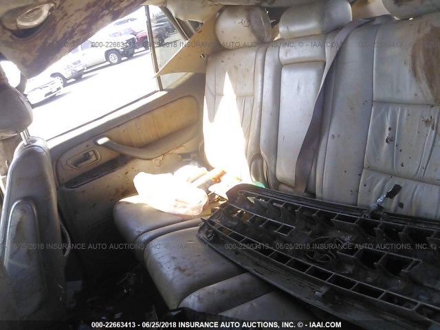 5TDBT48A92S093976 - 2002 TOYOTA SEQUOIA LIMITED SILVER photo 8