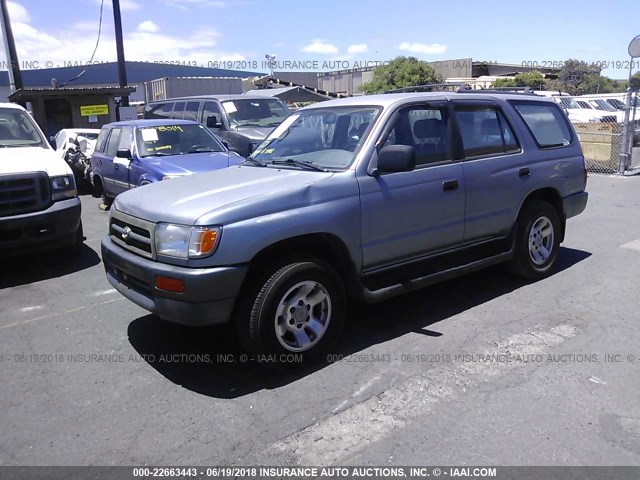 JT3GM84R7W0024206 - 1998 TOYOTA 4RUNNER GRAY photo 2