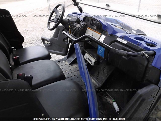 5Y4AM76YXFA101409 - 2015 YAMAHA YXC700 E BLUE photo 5