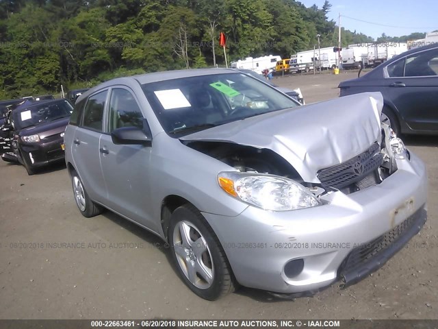 2T1KR32E35C352835 - 2005 TOYOTA COROLLA MATRIX XR SILVER photo 1