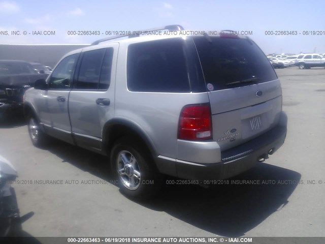 1FMZU63K73ZB05917 - 2003 FORD EXPLORER XLT/XLT SPORT/NBX 银色 照片 3