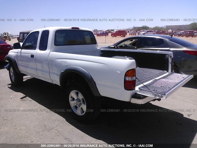 5TESM92N31Z724082 - 2001 TOYOTA TACOMA XTRACAB PRERUNNER 白色 照片 3