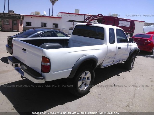5TESM92N31Z724082 - 2001 TOYOTA TACOMA XTRACAB PRERUNNER 白色 照片 4