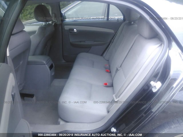 1G1ZB5EB4A4100226 - 2010 CHEVROLET MALIBU LS BLACK photo 8