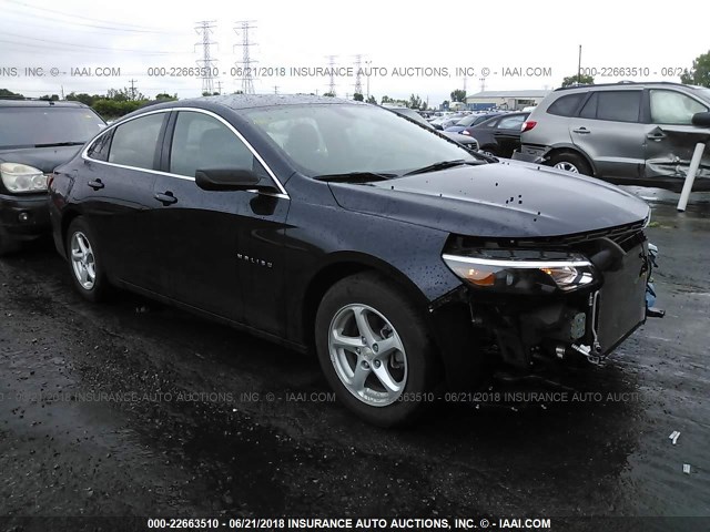 1G1ZB5ST4HF253832 - 2017 CHEVROLET MALIBU LS ლურჯი ფოტო 1