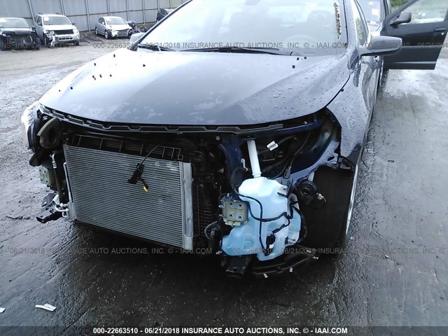 1G1ZB5ST4HF253832 - 2017 CHEVROLET MALIBU LS ლურჯი ფოტო 6