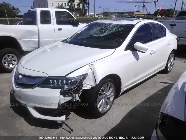 19UDE2F36GA018802 - 2016 ACURA ILX WATCH PLUS WHITE photo 2