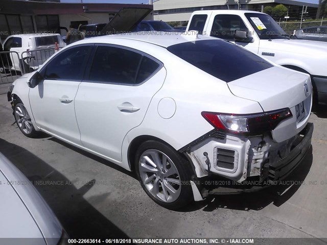 19UDE2F36GA018802 - 2016 ACURA ILX WATCH PLUS WHITE photo 3