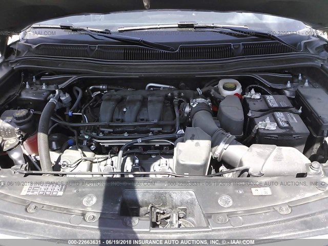 1FM5K8F85JGA26397 - 2018 FORD EXPLORER LIMITED ნაცრისფერი ფოტო 10