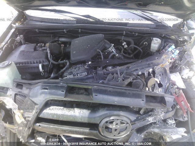 5TETX22N87Z325244 - 2007 TOYOTA TACOMA ACCESS CAB 蓝色 照片 10