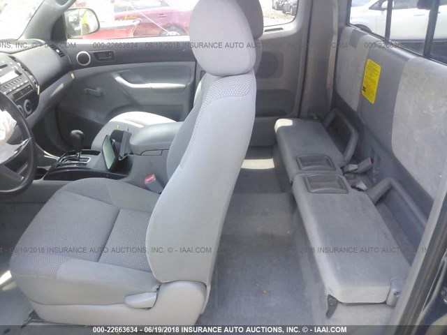 5TETX22N87Z325244 - 2007 TOYOTA TACOMA ACCESS CAB 蓝色 照片 8