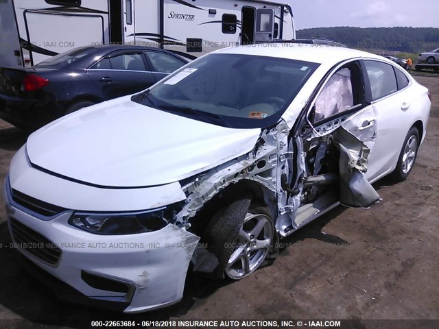 1G1ZC5ST3JF172680 - 2018 CHEVROLET MALIBU LS Ağ foto 6
