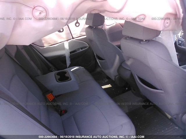 1G1ZC5ST3JF172680 - 2018 CHEVROLET MALIBU LS Ağ foto 8