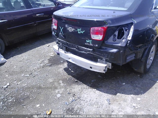 1G11A5SL2FF265717 - 2015 CHEVROLET MALIBU LS BLACK photo 6