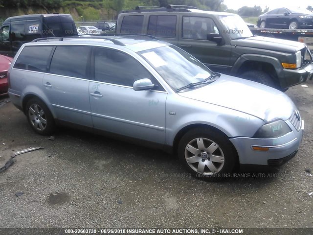 WVWWH63B03E076666 - 2003 VOLKSWAGEN PASSAT GLX ვერცხლისფერი ფოტო 1