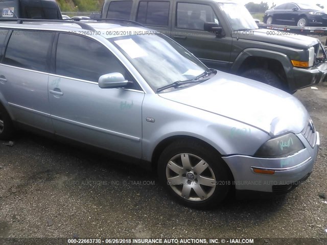 WVWWH63B03E076666 - 2003 VOLKSWAGEN PASSAT GLX ვერცხლისფერი ფოტო 6