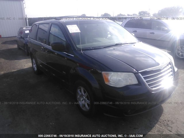 2A8HR54P78R736179 - 2008 CHRYSLER TOWN & COUNTRY TOURING BLACK photo 1