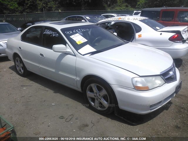 19UUA56883A057331 - 2003 ACURA 3.2TL TYPE-S WHITE photo 1