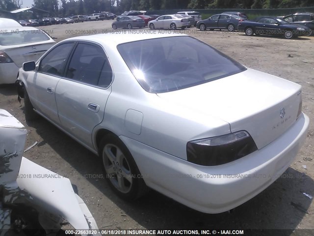 19UUA56883A057331 - 2003 ACURA 3.2TL TYPE-S WHITE photo 3