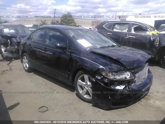 2HGFA1F67BH550286 - 2011 HONDA CIVIC LX-S Սև լուսանկար 1