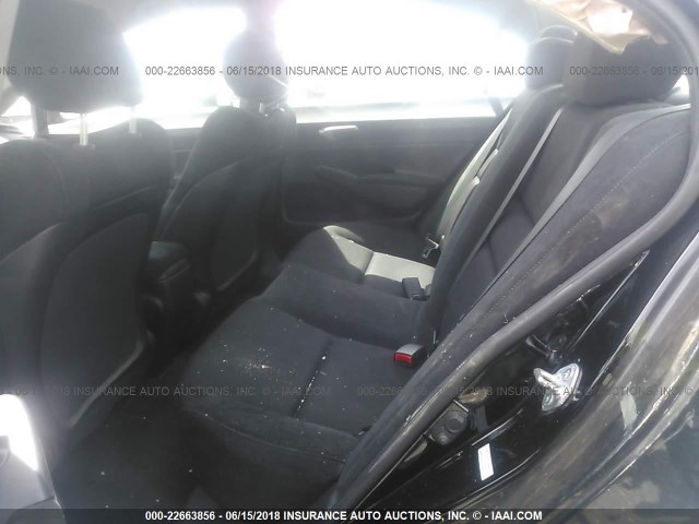 2HGFA1F67BH550286 - 2011 HONDA CIVIC LX-S Սև լուսանկար 8