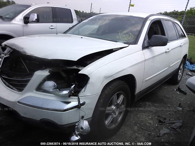 2A4GM68436R848217 - 2006 CHRYSLER PACIFICA TOURING WHITE photo 2