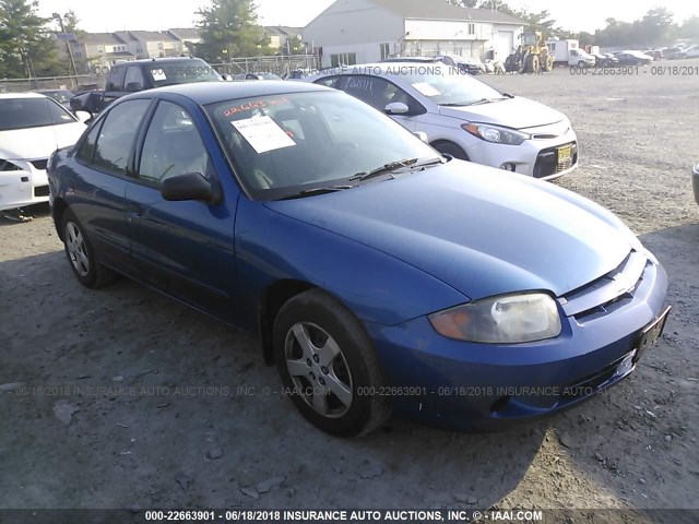 3G1JC52634S181208 - 2004 CHEVROLET CAVALIER CNG BLUE photo 1