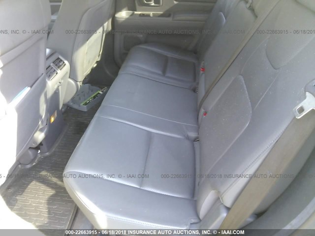 2HJYK16567H507251 - 2007 HONDA RIDGELINE RTL GRAY photo 8