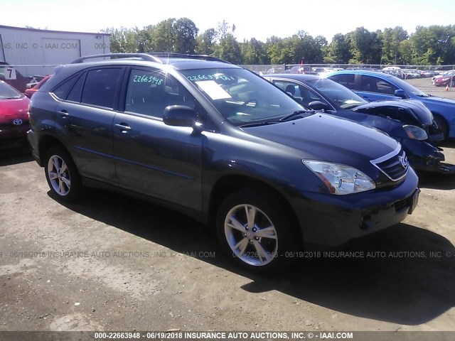 JTJHW31UX60001487 - 2006 LEXUS RX 400 GRAY photo 1