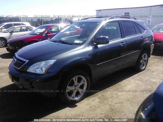 JTJHW31UX60001487 - 2006 LEXUS RX 400 GRAY photo 2