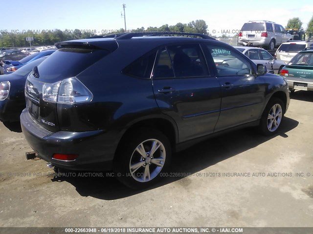 JTJHW31UX60001487 - 2006 LEXUS RX 400 GRAY photo 4